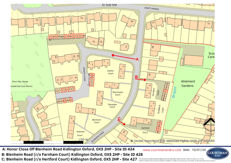 Garage/Parking/Storage to rent: Honor Close, Blenheim Road, Oxford OX5 2HP, NEW ROOFS FITTED