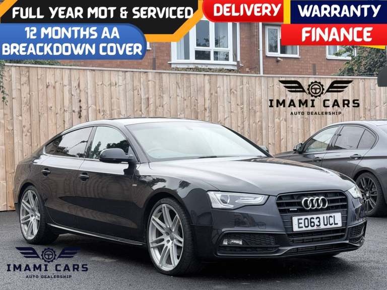 2013 Audi A5 3.0 TDI 245 Quattro Black Ed 5dr S Tronic [5st] AUTO DIESEL 137K MILES HEAT HATCHBAC...
