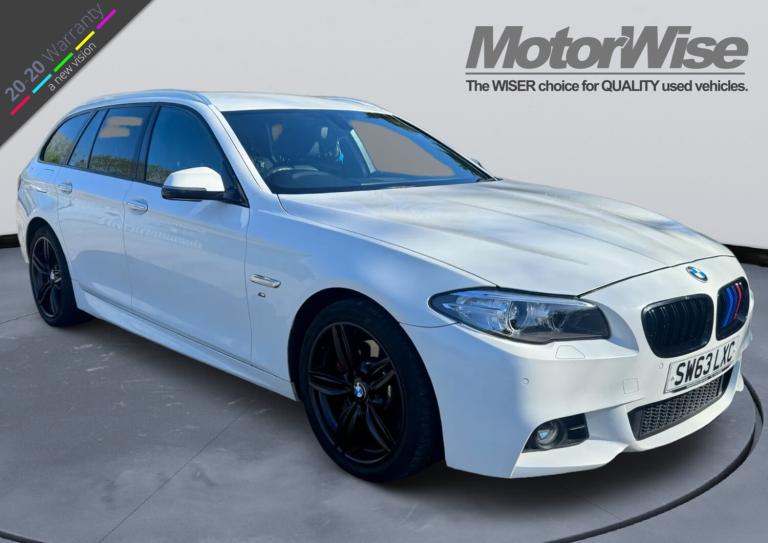 2013 BMW 5 Series 525d M Sport 5dr Step Auto - LEATHER - SATNAV - HEATED SEATS ESTATE Diesel Auto...