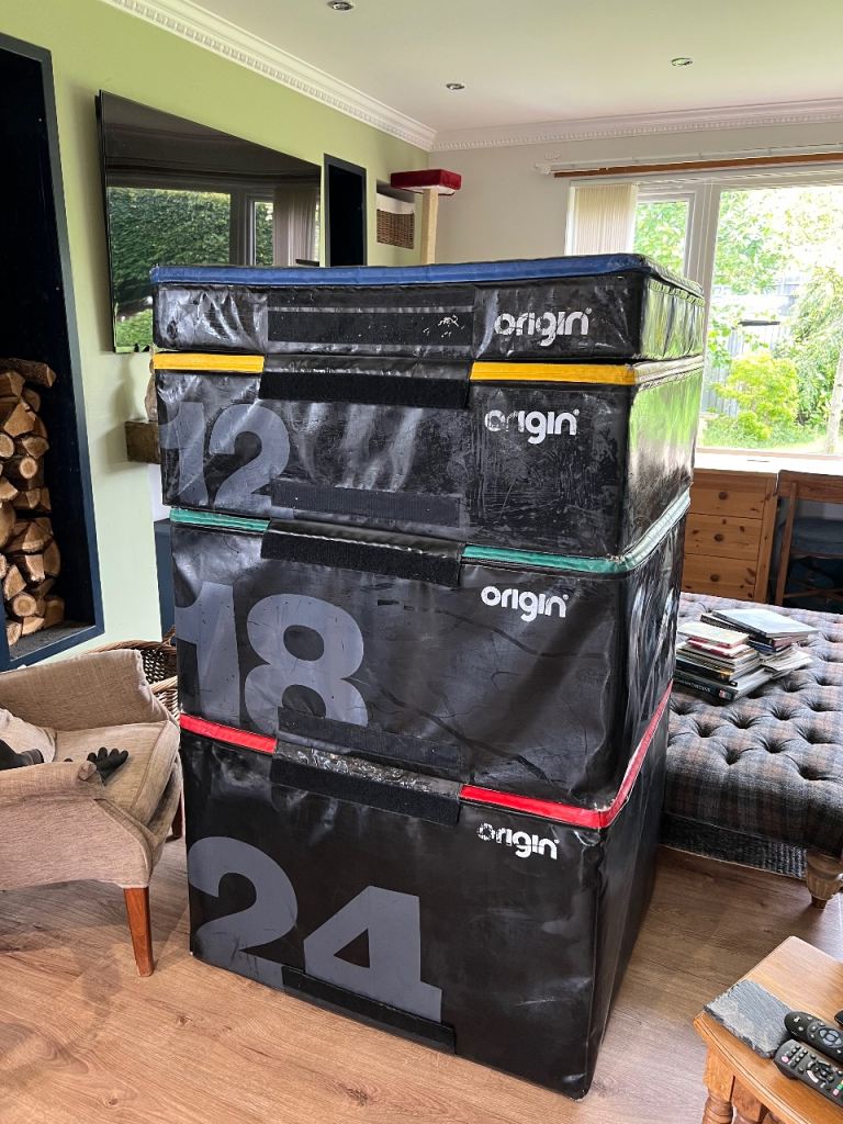 Origin Fitness Exercise Plyo Jump Boxes