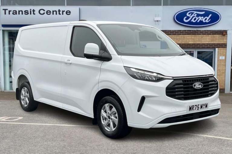 2025 Ford Transit Custom 320 Limited L1 SWB FWD 2.0 EcoBlue 136ps Manual Panel Van Diesel Manual