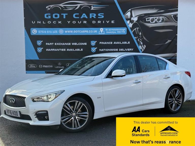 2016 Infiniti Q50 2.2d Sport 4dr SALOON DIESEL Manual