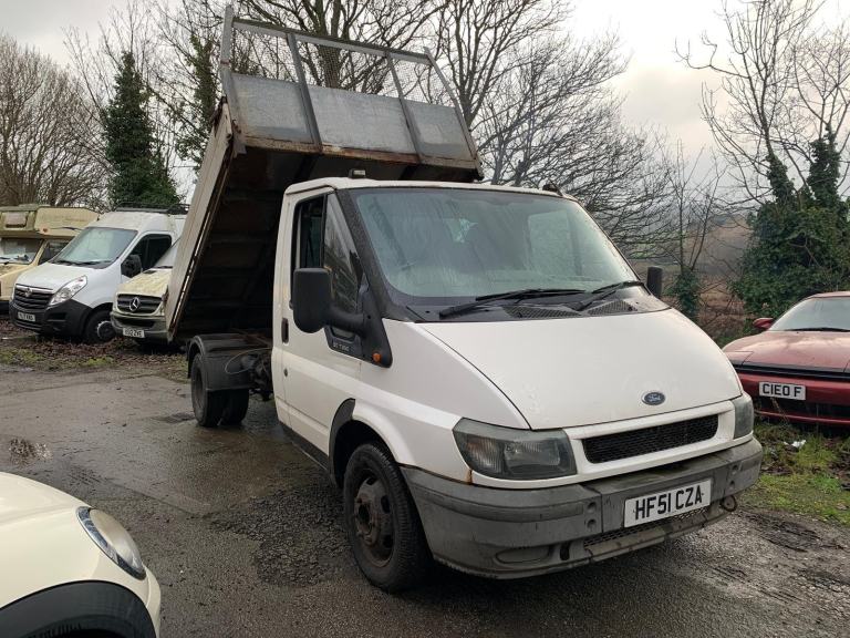Ford TRANSIT T350 RWD SINGLE CAB TWIN WHEEL TIPPER (MOT 11/01/27) SPARES/REPAIR 