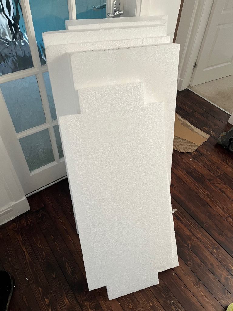 White Polystyrene Sheets For Packing Or Insulation 