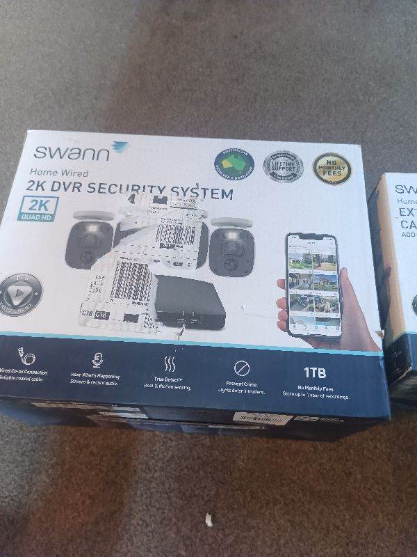 Swann 2K DVR Home Security System 1TB – Brand New