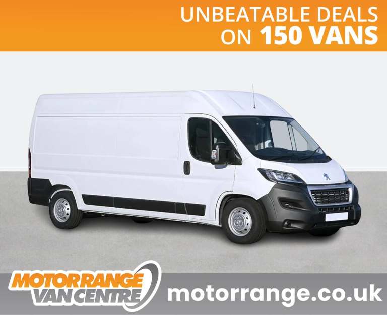 2023 Peugeot Boxer 2.2 BlueHDi H2 Professional Premium+ Van 140ps Panel Van Manual