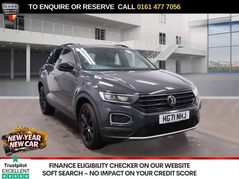 2022 Volkswagen T-Roc 1.5 TSI EVO Black Edition SUV 5dr Petrol DSG Euro 6 (s/s) (150 ps) Petrol A...