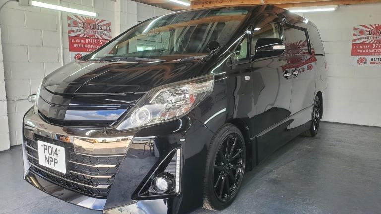 reserved deposit recieved!!!!!Toyota alphard 2.4 GS auto black 7 seater japanese