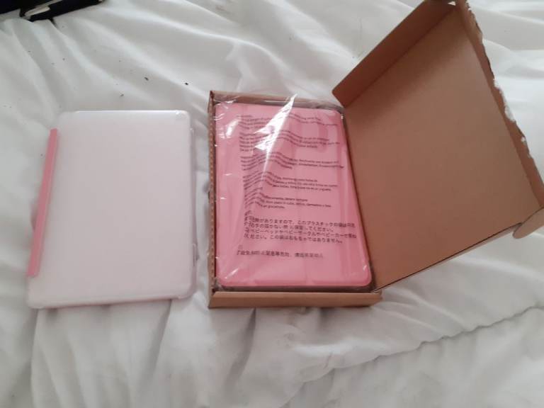 New Nuru Pink Tablet Case for 7-8 inch Tablets