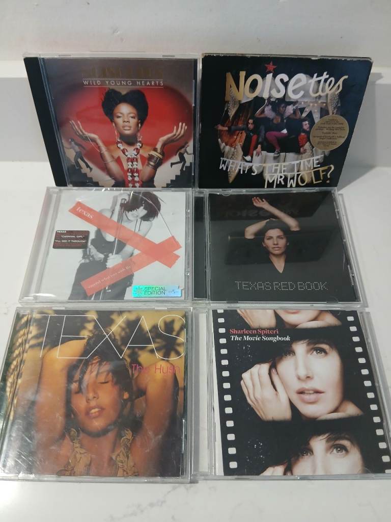 image for Texas. Sharleen Spiteri, & Noisettes Cd Studio Albums x6 