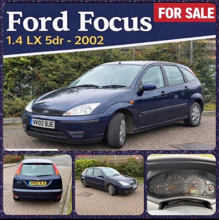 Ford, FOCUS, Hatchback, 2002, Manual, 1388 (cc), 5 doors