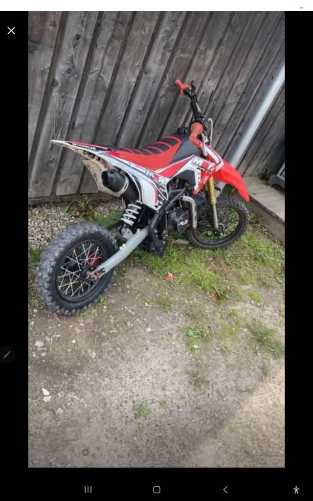 M2r rf125cc pit bike 2023 