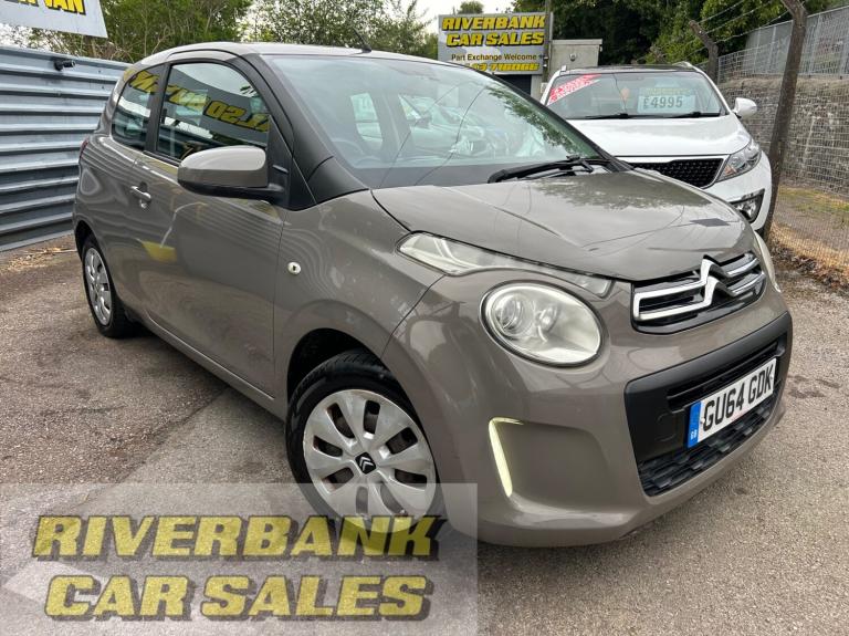 2014 Citroen C1 1.0 VTi Feel 3dr LOW MILEAGE STUNNING COLOUR! HATCHBACK Petrol Manual