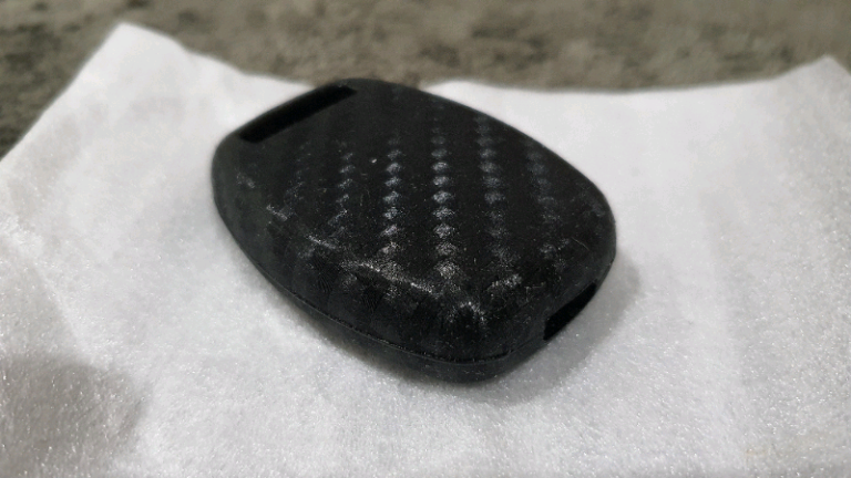 Honda key fob carbon fibre cover