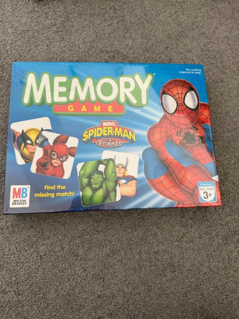 Brand new superhero memory game