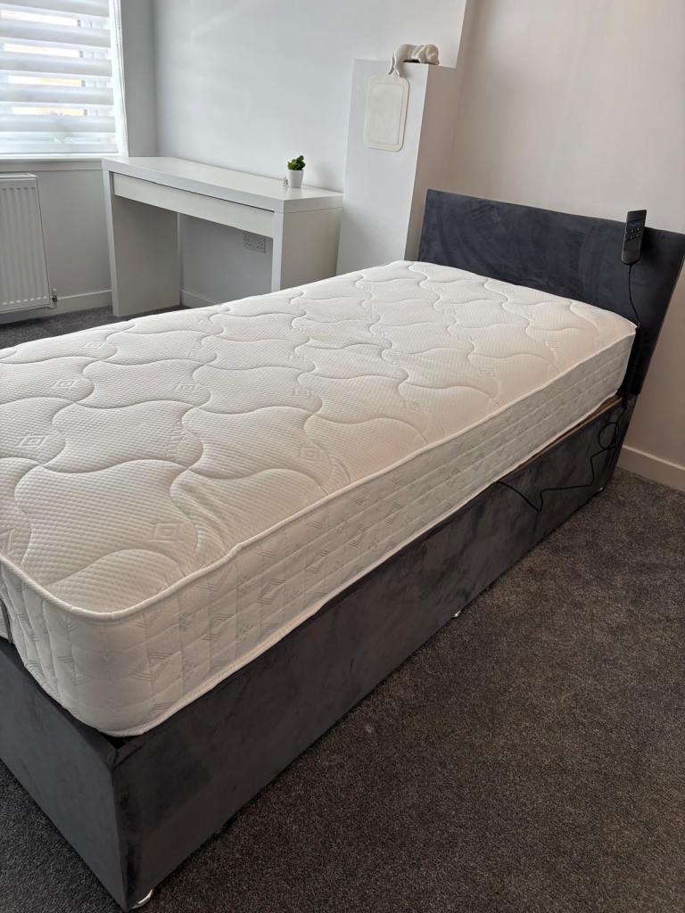 Adjustable Electric Bed Set with Series 1000 Pocket Springs Matress