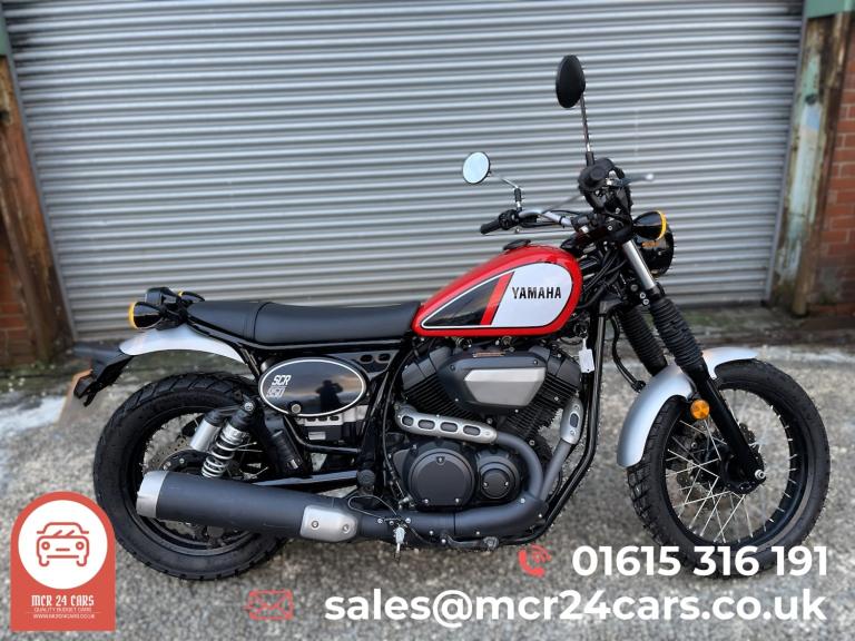 YAMAHA SCR 950 XVS 950 XR-A SCR 950 ABS - LOW MILES, SCRAMBLER, OFFROAD BIKE