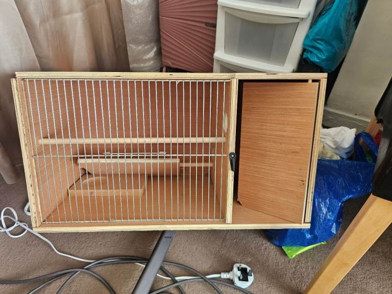 Wooden cage