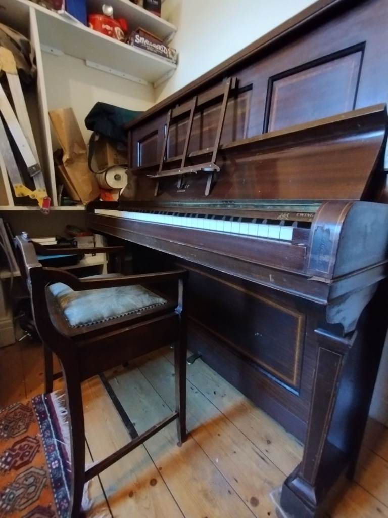 Free piano and stool