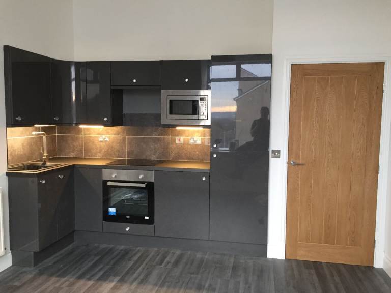 One bedroom unfurnished flat