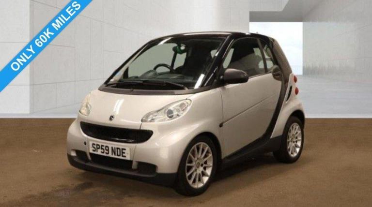 2009 59 SMART FORTWO 1.0 MHD PASSION COUPE 2DR PETROL AUTO EURO 4 (71 BHP)