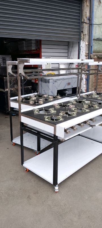 Commercial Indian cookers gas hobs takeaway restaurant new