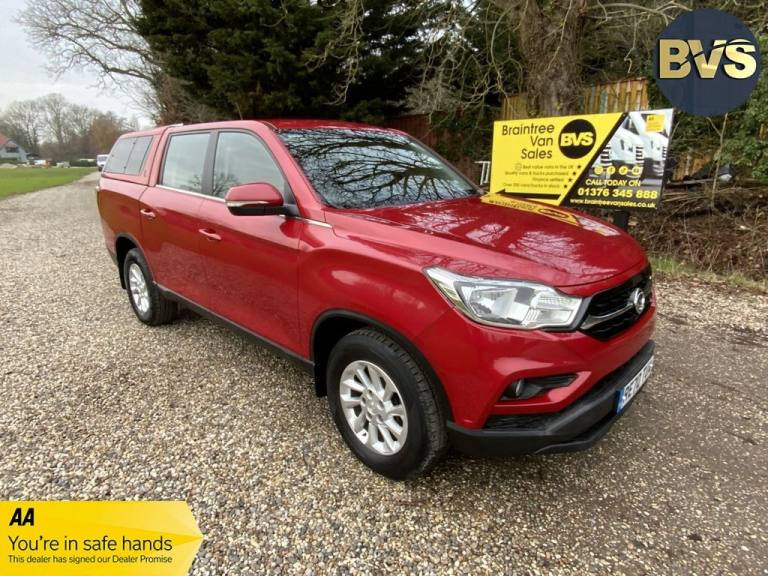 2020 Ssangyong Musso 2.2D EX Pickup Double Cab 4dr Diesel Manual 4WD Euro 6 (181 ps) PICKUP Diese...