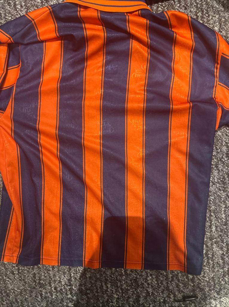 Authentic Rangers 1995 Away Shirt Medium Men’s 