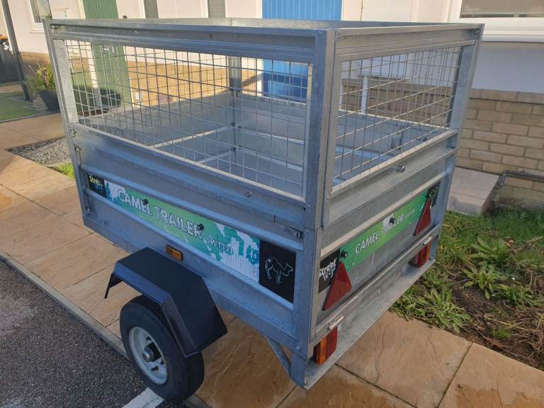 Camel swt171 4x3 trailer with extended mesh sides and New cover 
