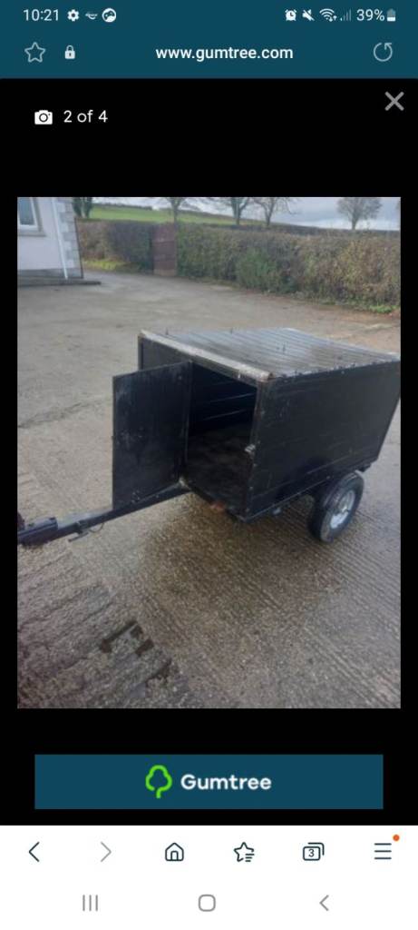 Dog trailer 
