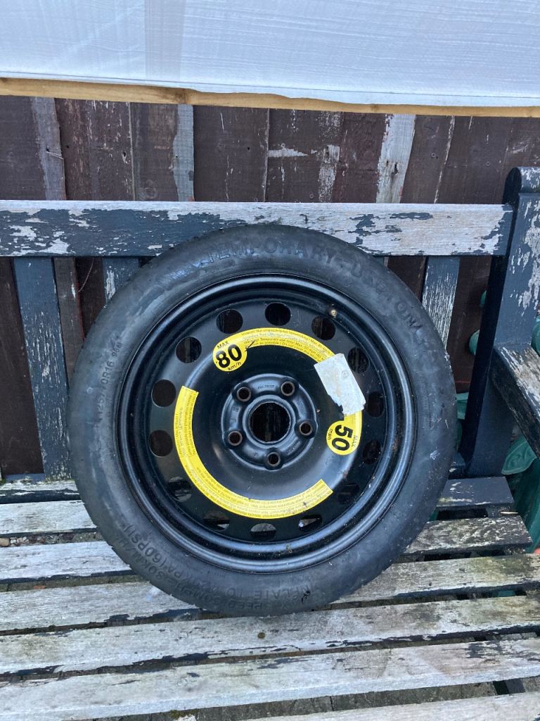 Space saver wheel for vw sharan may also fit other vw cars 