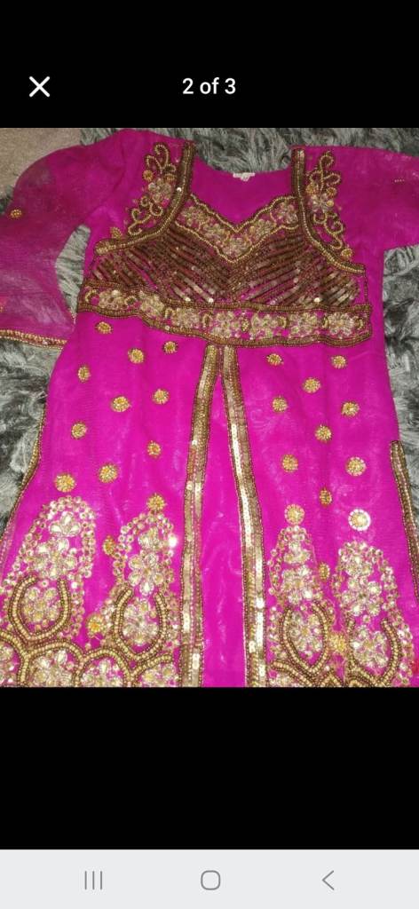 Pink size 32 girls kameez age about 3-5