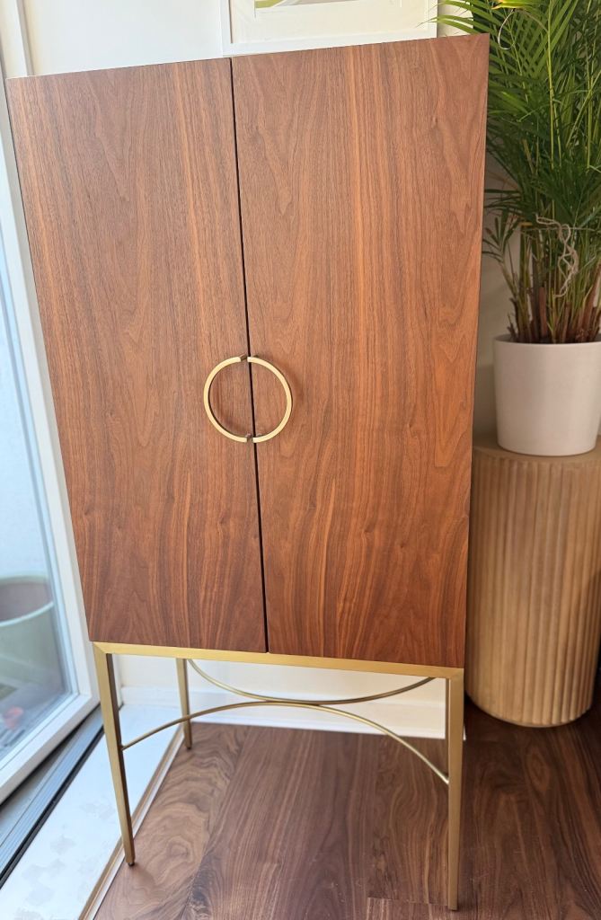 Art Deco Walnut Cabinet