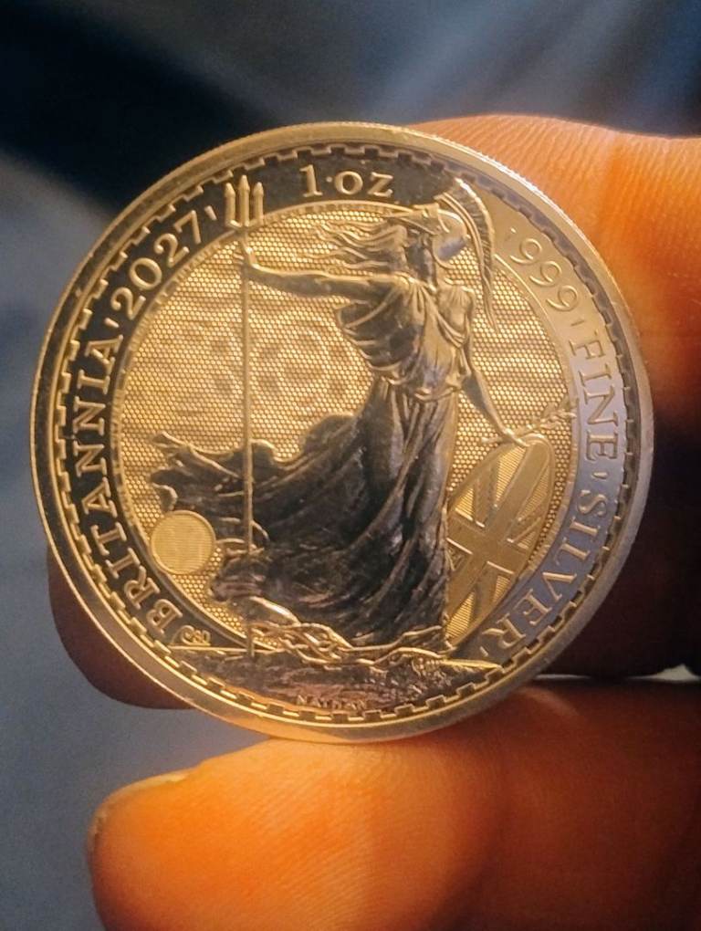 2027 Britannia 1oz Fine Silver Coin – As Good As New