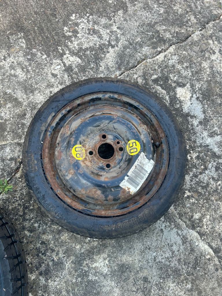 Mini 2012 coope spare wheel