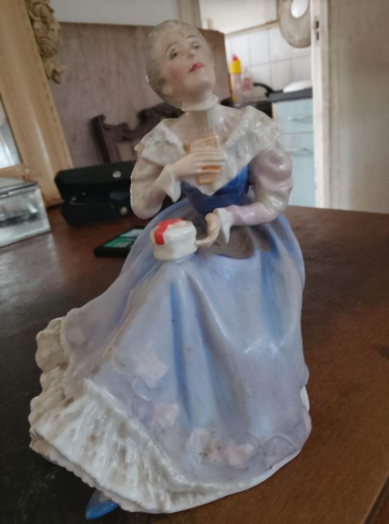 Royal doulton anniversary old lady 