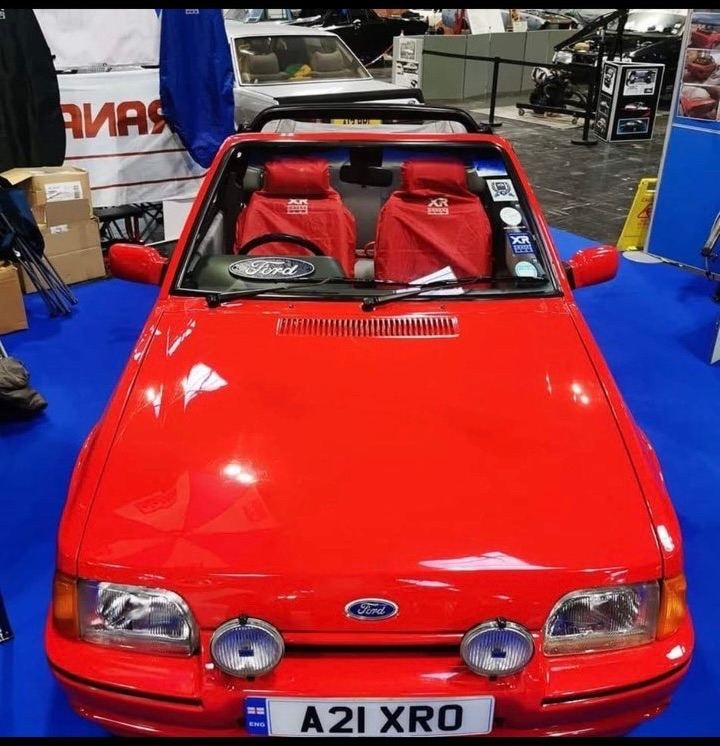 Ford, ESCORT, Convertible, 1990, Manual, 1597 (cc), 2 doors