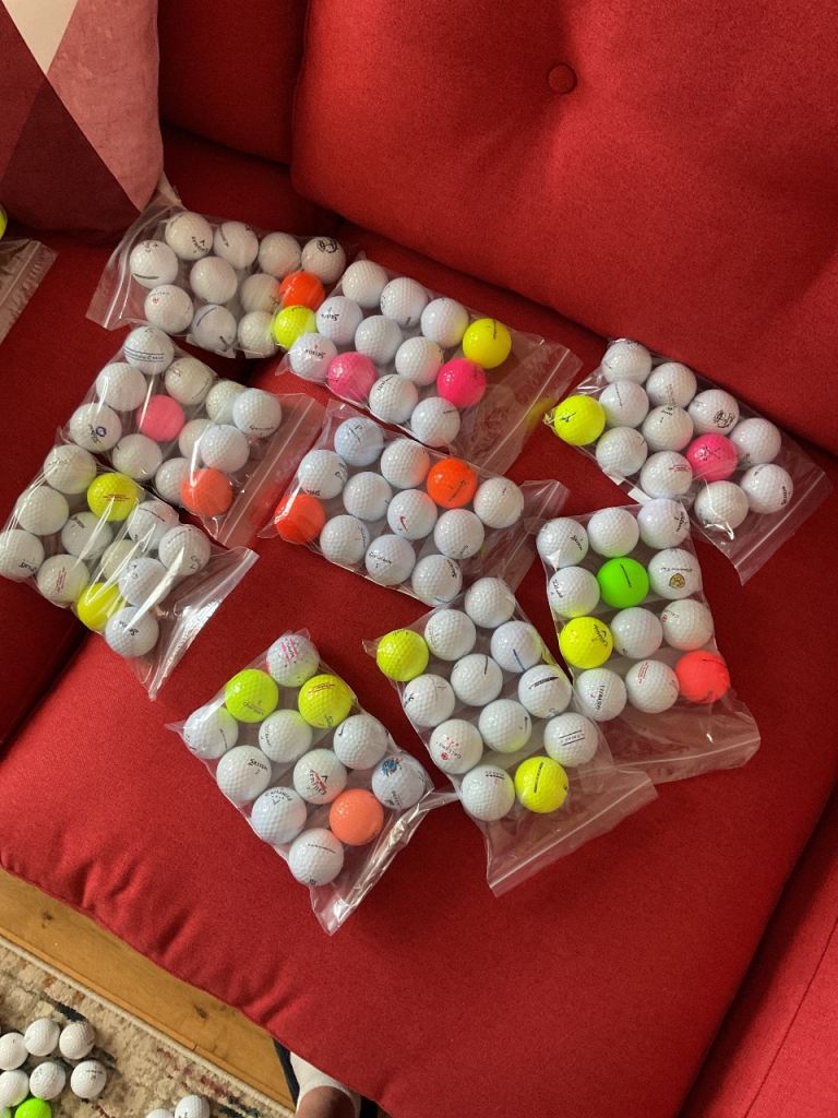 Used Golf Balls for Charity