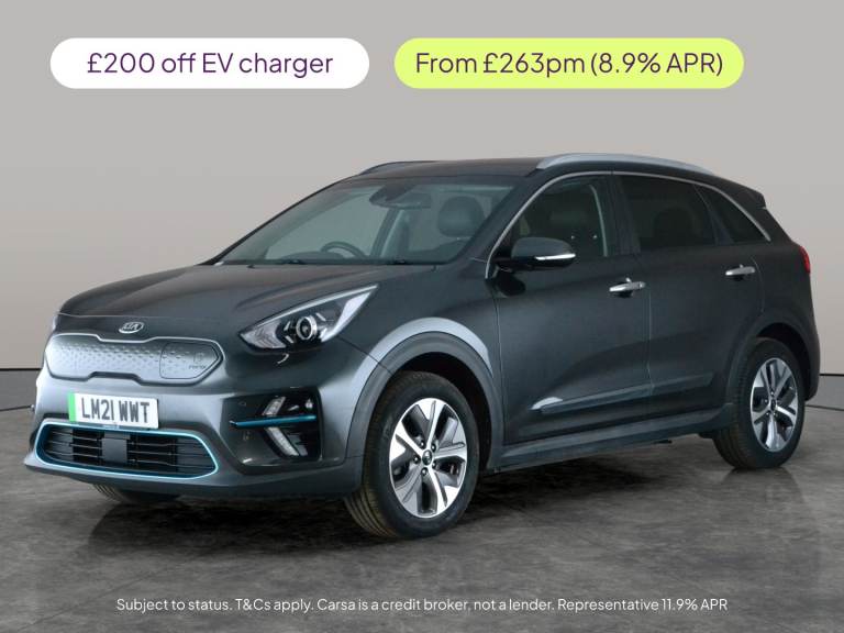 2021 Kia Niro 64kWh 3 SUV 5dr Electric Auto (201 bhp) - LANE DEPARTURE  - BLUETOOTH - CRU Suv Ele...