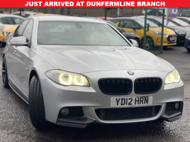 2012 BMW 5 Series 520d M Sport 4dr Step Auto [Start Stop] SALOON DIESEL Automatic