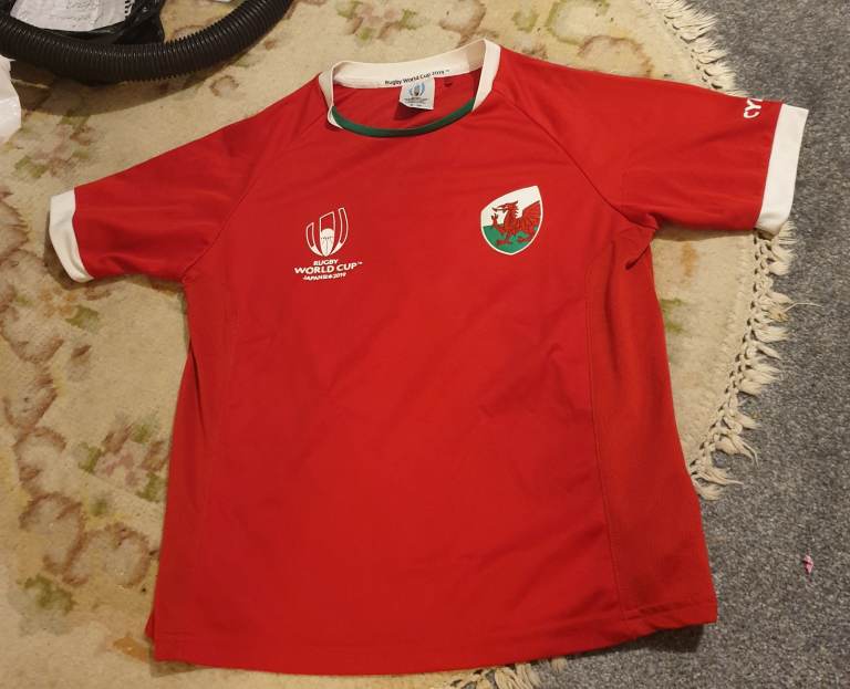 Wales Rugby World Cup Top 2019 Japan Red – Good Condition