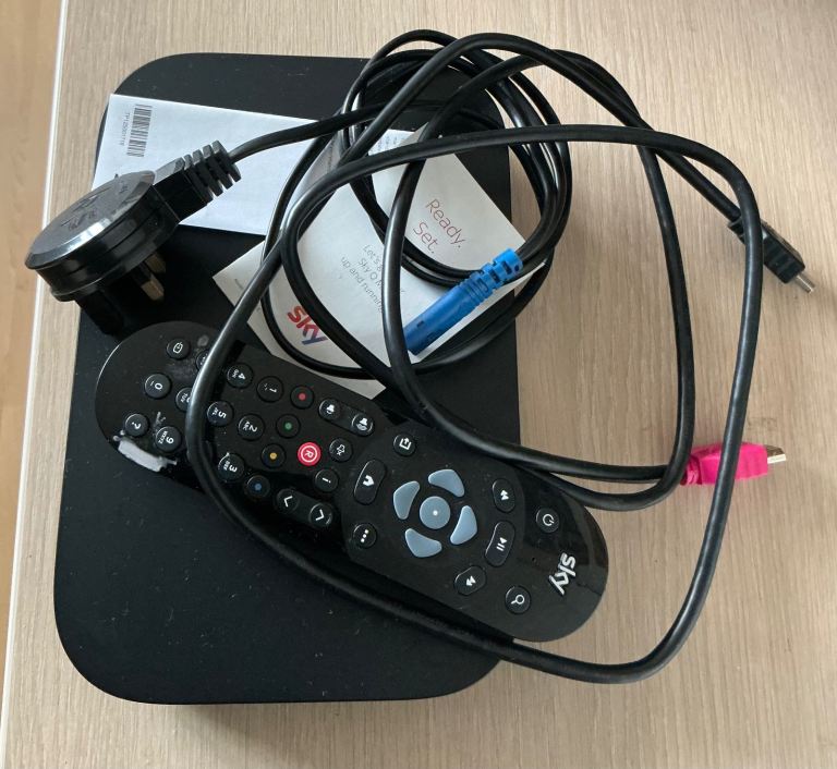 MINIBOX PLUS REMOTE AND LEADS FOR SKY SATELLITE TELEVISION , £25.00 for ...