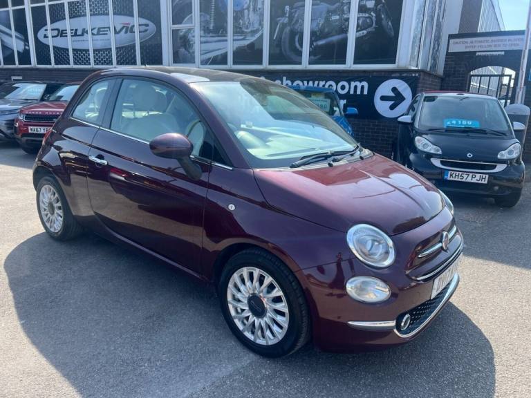 2017 FIAT 500 1.2 LOUNGE HATCHBACK 3DR PETROL MANUAL EURO 6 (S/S) (69 BHP)
