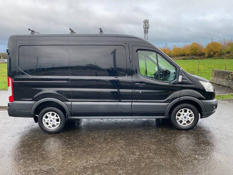 2016 66 FORD TRANSIT 2.0 350 ECOBLUE NO VAT SAT NAV VAN FWD L2 H2 EURO 6 (130 PS