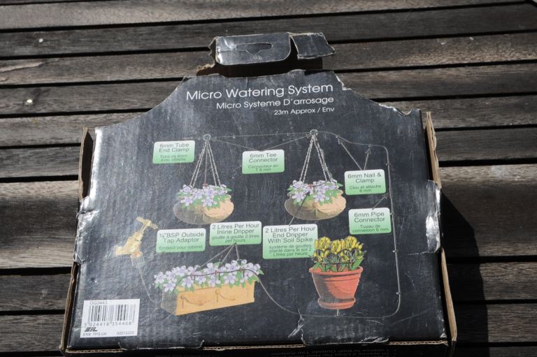 Micro watering system