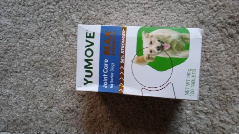 Yumove senior max strength new opened only used a few £10