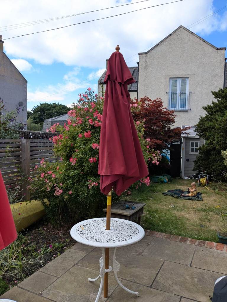 Sun umbrella for garden