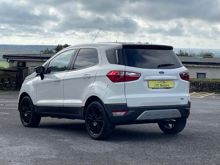 FORD ECOSPORT 1.0 EcoBoost 140 Titanium S 5dr Man, petrol, white + new timing