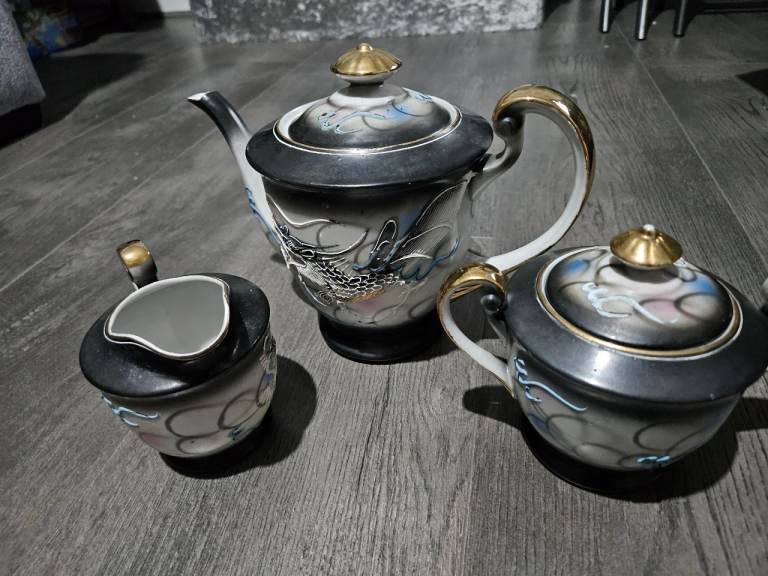 image for Fujichina japanese china dragonware set