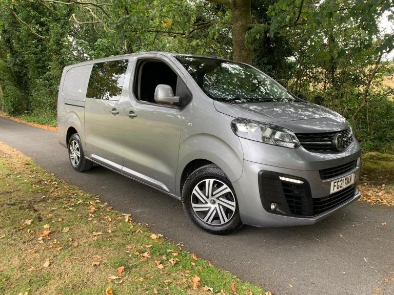 2021 VAUXHALL VIVARO 3100 2.0D 140BHP LWB L2 SPORTIVE D/CAB CREW VAN **NO VAT**